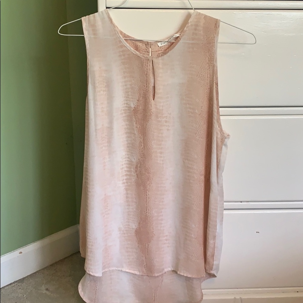 Pink Snakeskin Tank